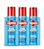 Alpecin Hybrid Coffein-Shampoo - 3 x 250 ml - Haarshampoo für Männer bei trockener, juckender...