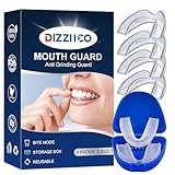 Knirscherschiene Für Nacht, 4 Stück, 2 Größen, Mouth Guard, Benutzt für Reduziert Zahnschiene...