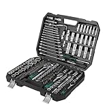 Werkzeugkoffer Gefüllt,216 Werkzeug Set Werkzeugkoffer, Werkzeugset Haushalt Basics Werkzeug Für...
