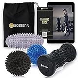 Igelball Fußmassage Set |1X Fußmassagegerät 2X Massageball mit Noppen 1x Ovaler Stachelball|für...