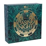 Talking Tables Casino Night Game Kit - Play Poker, Blackjack, Roulette - Glücksspielset für...