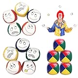 Jonglierbälle 15 Stück Jonglierbälle Kinder Weiche Jonglieren Bälle für Anfänger Jonglierball...