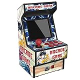 Mini Arcade Machine, Retro Handheld Konsole mit 156 Klassische Spielen, 2.8-Zoll LCD-Bildschirm, 16...