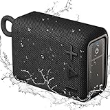 ROYQUEEN Bluetooth Lautsprecher, Klein Musikbox Tragbarer Bluetooth Box mit IP66 Wasserdicht, 16H...