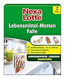 Nexa Lotte Lebensmittel-Motten Falle, Mottenbekämpfung, insektizidfreie Klebefalle gegen...