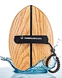 Woodsandwaves Handboard - Das 1. Surfbrett to Go | Neuartiges Hand - Surfboard aus bruchfestem...