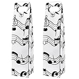 VAPOKF Weinbeutel, Dekoration, 2 Stück, wiederverwendbare Leder-Wein-Geschenktüten für Party,...