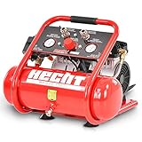 Tragbarer HECHT Flüsterkompressor Druckluftkompressor – 6l Kessel– 105 l/min – 8 bar –...