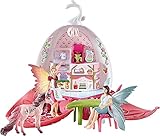 SCHLEICH BAYALA 42526 Elfencafé-Blüte - 21-Teiliges Magisches Fee und Einhorn Spielset mit...