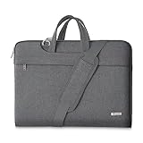 Voova Laptoptasche,15 15,6 16 Zoll, Wasserdicht Stoßfest, Notebook Schultertasche, mit Schultergurt...