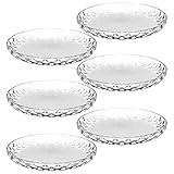 LEONARDO HOME Cucina Optic Glas-Teller • 6er Set • mikrowellen- & spühlmaschinengeeignete...