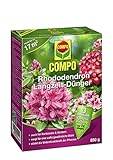 COMPO Rhododendron Langzeit-Dünger für alle Arten von Morbeetpflanzen, 3 Monate Langzeitwirkung,...