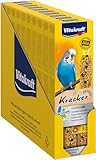 Vitakraft Kräcker, zur Mauserhilfe, für die Mauser, Knabberstangen für Wellensittiche, mit...