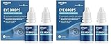 Amazon Basic Care Augentropfen mit Natriumhyaluronat 0,2%, 15 ml (4er Pack)