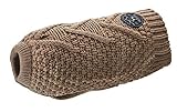 HUNTER Hundepullover MALMÖ, Farbe: beige, klassisches Zopfstrick-Muster, wärmend & bequem,...