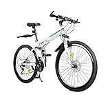 WDZCZDoo Mountainbike 26 Zoll Stoßdämpfungs Fahrrad Mountainbike für Damen und Herren Fahrrad...