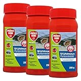 SBM Protect Home Rodicum Wühlmaus Portionsköder 3x 250 g - Attraktiver Getreideköder gegen...