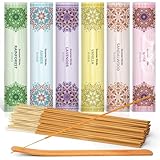 LA BELLEFÉE Räucherstäbchen Set 120 Sticks, 6 Boxen mit 6 Düfte - Sandelholz, Lavendel,...