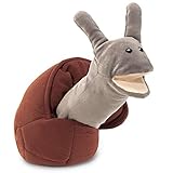 Folkmanis Snail Hand Puppet,Brown / Grey