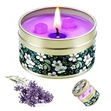 LUCKYJY Duftkerzen,Lavendel kerzen Sojawachskerzen kerzen duft für Muttertag, Weihnachten,...