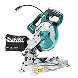 Makita DLS600Z Akku-Kapp- und Gehrungssäge 18 V (ohne Akku, ohne Ladegerät), Schwarz, Blau, 6.3kg