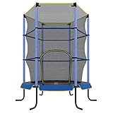 Ultrasport Kinder Indoor-Trampolin Jumper 140 cm, Spaß- und Fitnesstrampolin für Kinder ab 3...