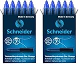 Schneider 185403 Rollerpatrone One Change (für Tintenroller One Change, 1x 5 Stück,...