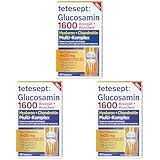 tetesept Glucosamin 1600 - Ergänzungspräparat mit Glucosamin und hochdosiertem Vitamin D3 &...