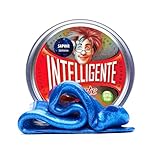 Intelligente Knete - Das Original! Saphir mit Glitzer-Effekt - Kinderknete und Therapieknete in...