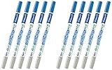 Pelikan Löschstift für Tinte Tintenlöscher SuperPirat eco Strichstärke M (Multispitze) (10)
