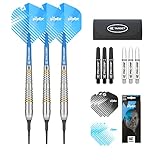 Phil Taylor 18G Soft Tip Darts Set - Accessories Gift Pack