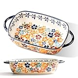 Auflaufform Rechteckig Keramik,Auflaufform Klein,Lasagneform Keramik Backform Ofenformen Mit...