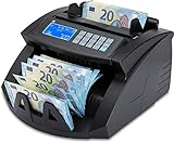 ZZap NC20+ Banknotenzähler & Falschgeld-Detektor - Banknotenzählmaschine Geldzählmaschine...