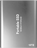 10 TB tragbare SSD Externe Festplatte USB-C USB 3.1 10 TB Externe Solid State Drive SSD Externe...