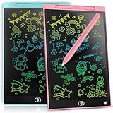 [2 STÜCKE]LCD Schreibtafel 10 Zoll, Genialba Buntes LCD Schreibtablett, LCD Writing Tablet,...