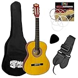 Mad About CLG1-14-PACK klassik gitarre Spanische Konzertgitarre - 1/4 Größe, Ideal für Kinder im...