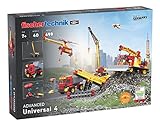 fischertechnik 548885 ADVANCED Universal 4 – Bausatz für Kinder ab 7 Jahren, Experimentierkasten...