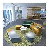 MPLFHSYOS Mehrfarbige modulare Ecksofas, Bequeme Sofas aus Baumwoll-Leinen-Gewebe, kreative,...