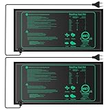 Xiexieni 2 Stück Sämling Heizung Matte, 20 Watt Heizmatte Pflanzen, Zimmergewächshaus Wärmematte...