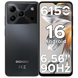 DOOGEE Note 56 Android 16 Smartphone Ohne Vertrag, 6150mAh Akku, 8,45mm Ultradünn + 6.56' HD + 90Hz...