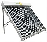 Solarthermie Röhrenkollektor – Vertikaler Solar-Warmwasserbereiter für Pool & Brauchwasser –...