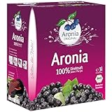 Aronia ORIGINAL Bio Aronia Muttersaft aus deutschem Anbau | 3 Liter Bio Direktsaft aus 100%...