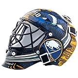 Franklin Sports Unisex-Erwachsene NHL Sabres Mini Torwart Maske, Multi, Einheitsgröße