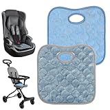 DONGFENGLION 2 Stück Sitzschutz Unterlage, Weiche & wasserdichte Schutzauflage für Autositze,...