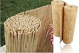 Enjoy-Quality Schilfrohrmatte - Höhe 120 cm x Länge 600 cm - Schilfmatten, Strohmatte - Sicht-,...