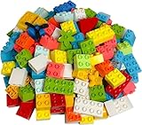 Lego® DUPLO® Steine bunt gemischt in verschiedenen Grössen - 1 KG - 120 Stück - Bausteine für...