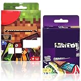 MIFKLMV Karten Games Set 2PCS Games Kartenspiel 216 Kleine Cards Familienversion Kartenspiel...