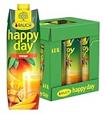 Rauch Happy Day Mango | himmlisches Fruchtsaftgetränk mit Maracuja verfeinert | viel Vitamin C | 6x...