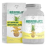 BROMELIFT® Bromelain 2500 GDU/g (DETOX DRAINAGE DIÄT ENTHALTEN) - 120 TABLETTEN | Bromelain...