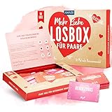 Amari ® Losbox für Paare Pärchen für 50 unvergessliche Momente - 50 Lose für Spiel, Spaß &...